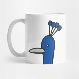 Funny Peacock Alphonso Mug